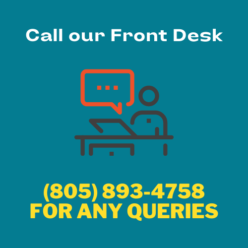 Call our front desk at 805-893-4758 for any queries.