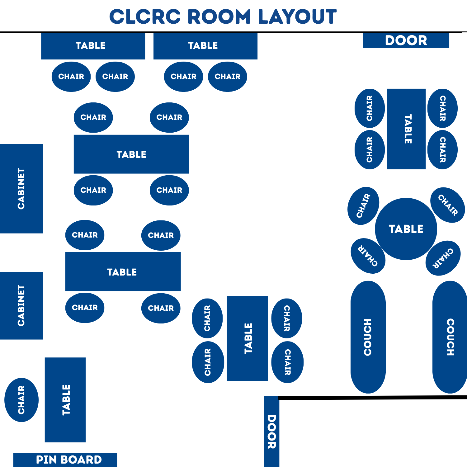 CLCRC Room Layout