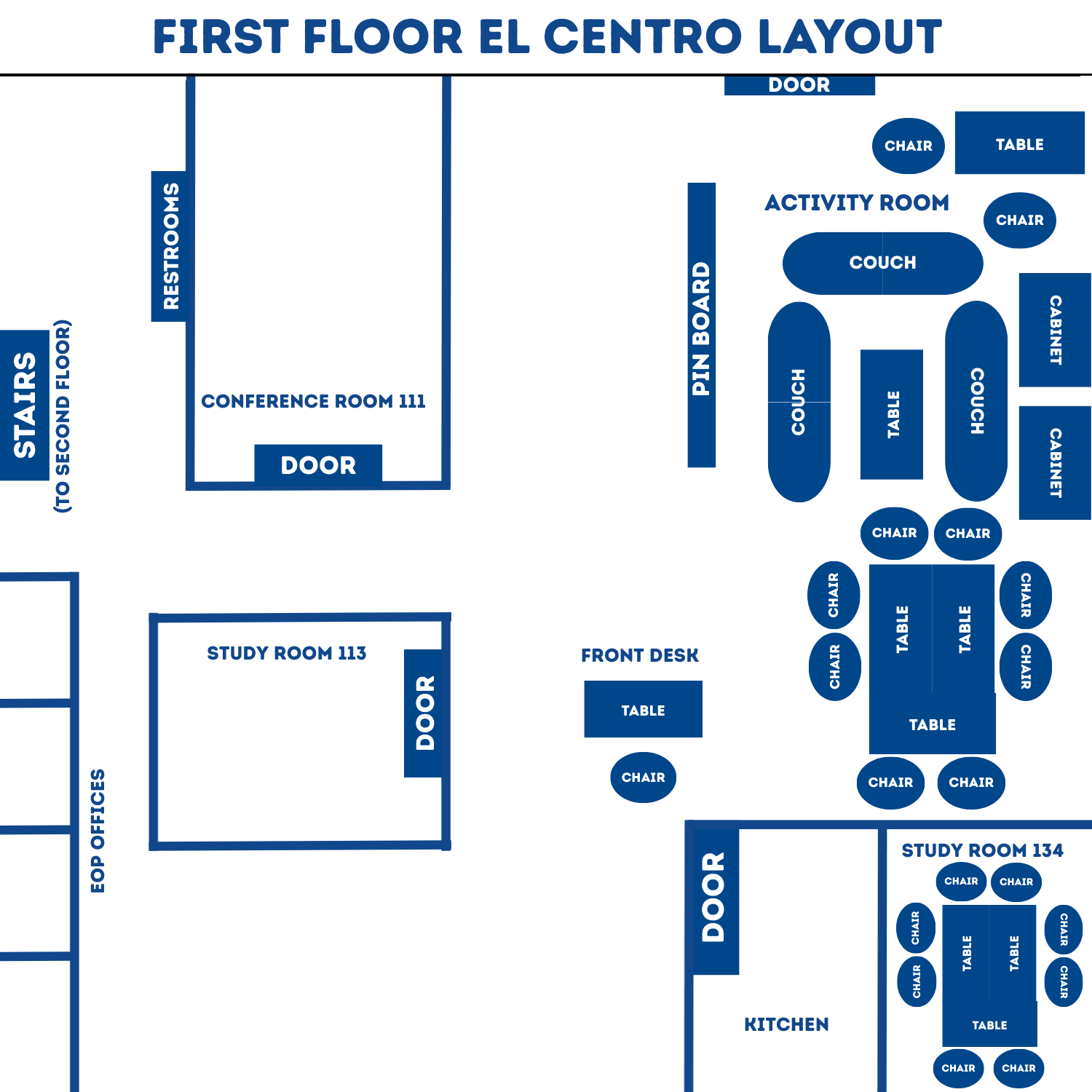 First Floor El Centro Layout