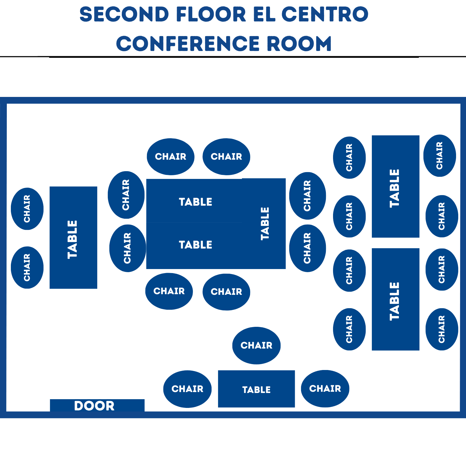 Second Floor El Centro Conference Room Layout