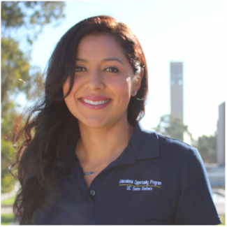 assistant director brenda in her EOP polo