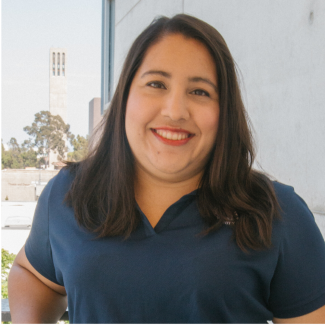 counselor jessica in her EOP polo