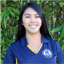 counselor kristen in her EOP polo